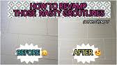 Perfect for treating joints in mosaic installations. Grout Recolouring Sealing Grout Rescue By Universeal Sealants Youtube