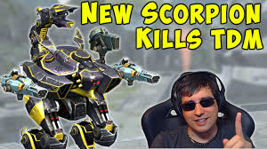 New Scorpion Robot Kills Team Deathmatch War Robots Gameplay Mk2 Wr Youtube