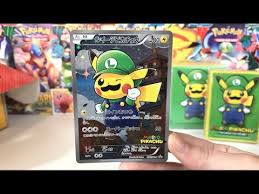 With psa's auction prices realized, collectors can search for auction results of trading cards, tickets, packs, coins and pins certified by psa. Pokemon Cards Opening A Mario Pikachu Luigi Collection Box Youtube