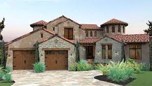 Tuscan House Plan 4442