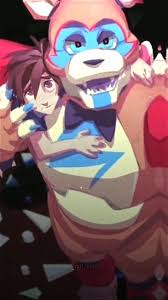 Glamrock Freddy and Gregory Hurt