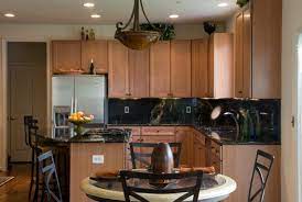 The cabinets and granite sound great together (light maple looks lovely with dark counters). Black Granite With Maple Cabinets Houzz