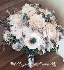 Maybe you would like to learn more about one of these? Emerald Green Wedding Bouquet Wedding Flowers Green Silver Etsy In 2021 Green Wedding Bouquet Emerald Green Weddings Flower Bouquet Wedding