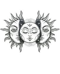 Die sonnenfinsternis | die sonnenfinsternisse. Vintage Sonnenfinsternis Sonne Und Mond Poster Ink Ink Mond Poster S Tatoo Ink Mond Poster Sonne Sonnenfinsternis Mondposter Tattoo Mond