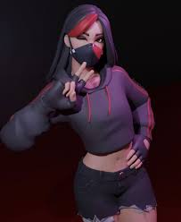 Ruby shadows is available as a free new skin in the street shadows challenge pack, and here's how you can unlock it. Ruby Fortnite Pfp Gamer Girl Hot Skin Images Gamer Pics