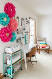 Let's talk about craft room paint color ideas! 50 Craft Rooms A Girl And A Glue Gun