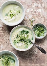 Kohlrabi Kresse Suppe Rezept Oster Vorspeisen Beste Gesunde Rezepte Kohlrabi