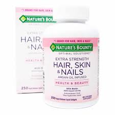 Also calcium, iron, zinc, magnesium are included. Acheter Nature S Bounty Extra Strength Hair Skin Nails 250 Rapid Release Liquid Softgels Evitamins Deutschland