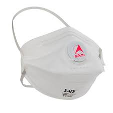 Disposable Mask 242fv Dach Schutzbekleidung Gmbh Co Kg Ffp2 With Valve Particulate