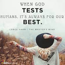Why does god even allow this in our lives is the question. Why God Allows Trial And Temptation Faithgateway