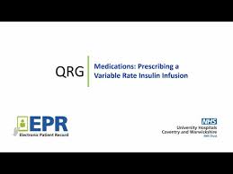 Image result for Variable Rate Insulin Infusion