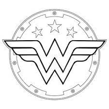 62 wonder woman printable coloring pages for kids. Make A Super Heroine Shield Wonder Woman Logo Superhero Coloring Pages Coloring Pages