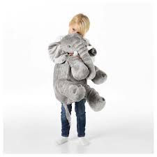 Jattestor Stoffspielzeug Elefant Grau Ikea Elephant Plush Elephant Plush Toy Animal Plush Toys