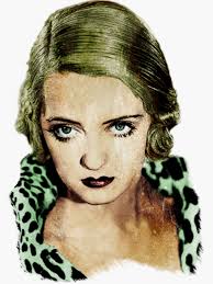 Sticker for Sale avec l'œuvre « Bette Davis
