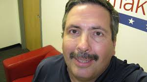 Eddie K waiting inside the Green Room ( Guest waiting area…