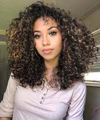 Dark Blonde Highlights For Curly Hair Highlights Curly Hair Hair Highlights Colored Curly Hair