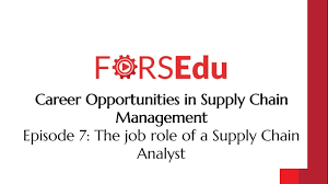 Basically, a supply chain analyst analyzes the flow of product through a supply chain. The Job Role Of A Supply Chain Analyst Youtube