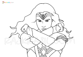 Free printable wonder woman coloring pages for kids that you can print out and color. Wonder Woman Coloring Pages 80 New Images Free Printable