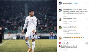 Arsene wenger mendatangkannya dari borussia. Kleiner Seitenhieb Gegen Arsenal Fans Vielsagender Instagram Post Von Granit Xhaka