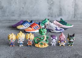 These sneakers come with a purple upper, black midsole with purple accents, and a brown sole. Bait Gives Us A Look At The Entire Dragon Ball Z X Adidas Collection Kicksonfire Com