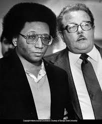 Atlanta Child Murders suspect Wayne Williams in route to the Fulton County  courthouse, 1982