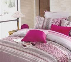 Pink comforter set 100% cotton soft material. Pink And Gray Shantal College Twin Xl Dorm Bedding