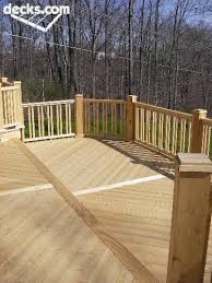 At the time of writing this, spindle spacing's need to be less than 4 inches or 100mm apart in the u.k. Double Vertical 2x2 Baluster Design Deck Railing Mountain Laurel Handrails Nationwide Deck Railings Outdoor Pergola Building A Deck