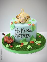 Le Gateau Hakuna Matata Du Roi Lion Feerie Cake Gateau Roi Lion Le Roi Lion Gateau D Anniversaire Enfants