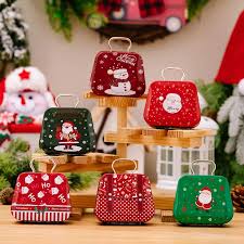 Christmas Tinplate Candy Box Handbag Festive Treats And Gift Container For  Christmas Jewelry Storage And Holiday Decoration HW0323 From Dreamhome_jy,  $0.98