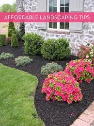 13 Tips For Landscaping On A Budget Front Yard Landscaping Design Outdoor Landscaping Yard Landscaping