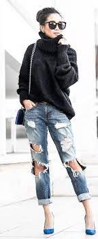 The concept of boyfriend jeans is so weird, like… are all boyfriends automatically bigger than their girlfriends? Die 14 Besten Ideen Zu Boyfriend Jeans Kombinieren Outfit Outfit Ideen Kleidung