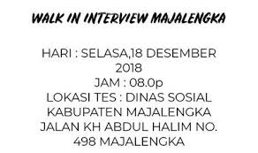 Pengumuman hasil online test 30 januari 2021 (majalengka). Walk In Interview Bank Btpn Syariah Majalengka