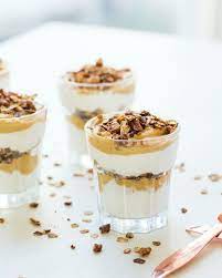 pumpkin parfait with pecan granola a couple cooks recipe desserts canned pumpkin recipes pumpkin parfait