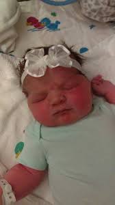 Meet the newest member of Osceola church of God ,Ms. Coraline Thompson ,  the daughter of Peyton and Savannah Thompson