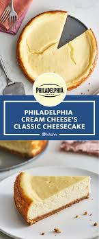 The Classic Philadelphia Cheesecake Recipe Is As Easy As It Gets But Is It Too Good To Be True Cheesecake Recipes Easy Homemade Easy Cheesecake Recipes Cheesecake Recipes Classic