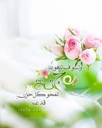 ولسوف تزهو ب نا جنة تمح و كل حزن قد عب ر arabic love quotes beautiful photo flowers