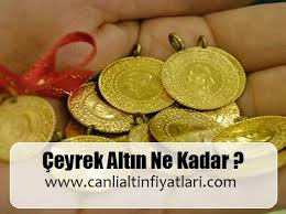 Canlı altın fiyatları, kaç tl? Ceyrek Altin Kac Gram Canli Altin Fiyatlari