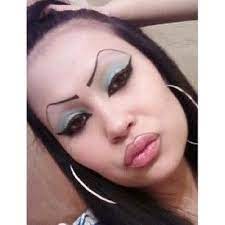 This Woman Who Is So Over Your Cynicism Bad Eyebrows Bad Makeup Makeup Fails