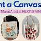 Paint a Canvas Bag with The Mural Artist at...