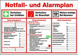 Vorlage als pdf & doc herunterladen und beliebig oft verwenden. Schild Kunststoff Notfall Und Alarmplan 410 X 595 Mm Erste Hilfe Plan Rettung Eur 39 51 Picclick De
