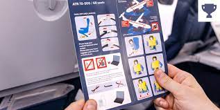 An aircraft safety card is a document instructing passengers on an aircraft about the procedures for dealing with various emergency conditions that might arise during the flight. Creating Interactive Passenger Safety Cards 309 E Learning Heroes