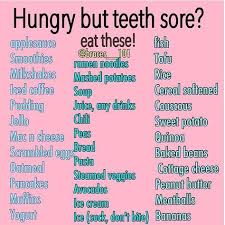 What To Eat With Sore Teeth Things My Grandkids Can Eat With Braces Braces Tips Braces Food Getting Braces