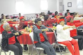 Going red: A heartfelt message of health