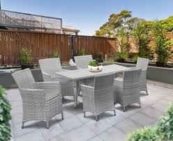And with so many options to choose from, getting chairs to match your decor is a breeze. Riviera 6 Seater Rattan Garden Dining Set With Rectangular Table 1 6m Chairs