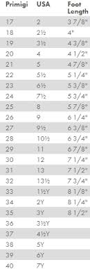 Primigi Shoes Size Chart Best Picture Of Chart Anyimage Org