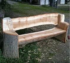 Amazing Tree Stump Ideas Outdoor 25 Homemade Bench Wooden Garden Outdoor Wood