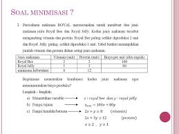 Contoh soal kasus linear programming. Linear Programming Formulasi Masalah Dan Pemodelan Ppt Download
