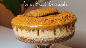 No Bake Lotus Biscoff Cheesecake Recipe Resepi Biscoff Cheesecake Sedap Mudah Tanpa Oven Youtube Resep Kue Keju Resep Hidangan Penutup