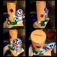 Nikmati juga pengalaman menyenangkan & lebih hemat. Celengan Karakter Dari Botol Bekas Dan Kain Flanel Tutup Paten Shopee Indonesia