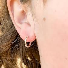 Shop silver hoop earrings for style that's all yours and no one else's. Small Silver Hoop Earrings Sterling Silver Hoops Simple Hoop Etsy